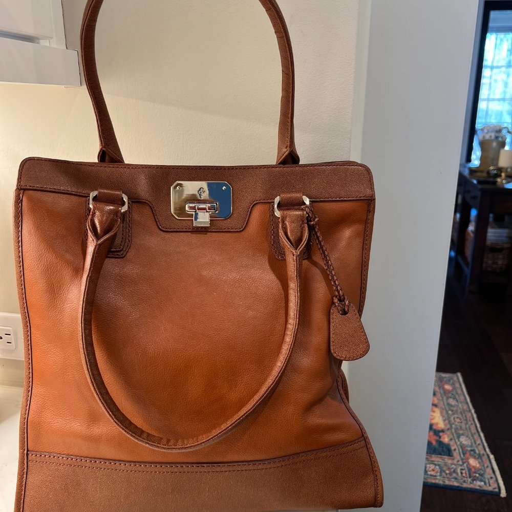 Cole Haan leather tote- Excellent condition